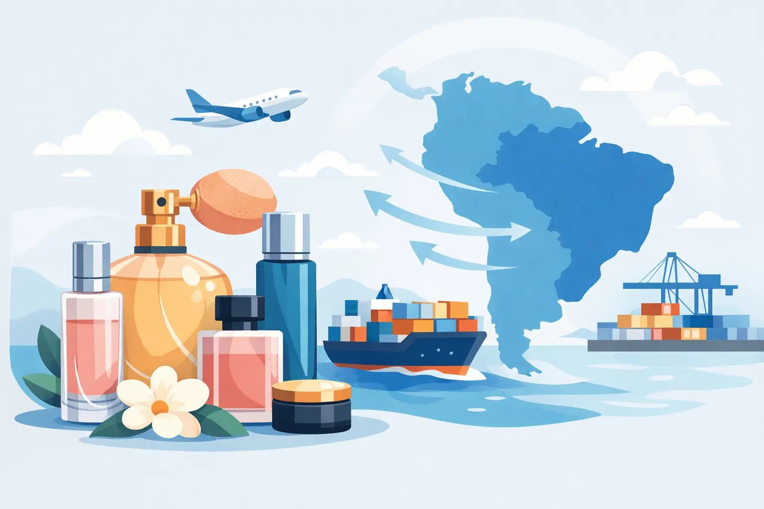 How to Import Wholesale Perfumes to South America