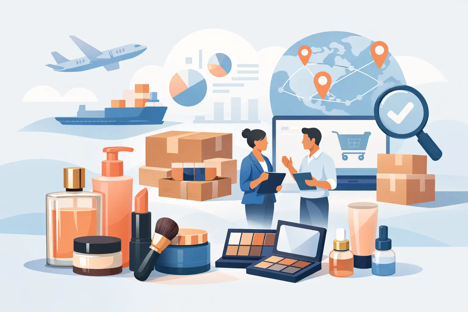 How to Source Premium Cosmetics Wholesale