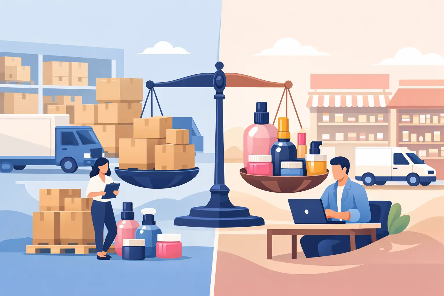 Beauty Wholesaler Versus Distributor Differences