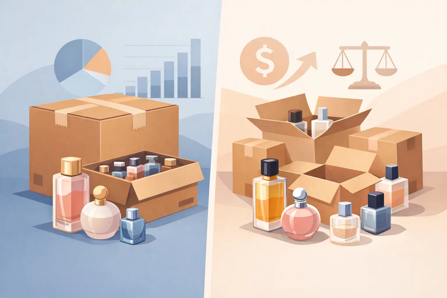 Master Case vs. Loose Carton in Perfume Costs